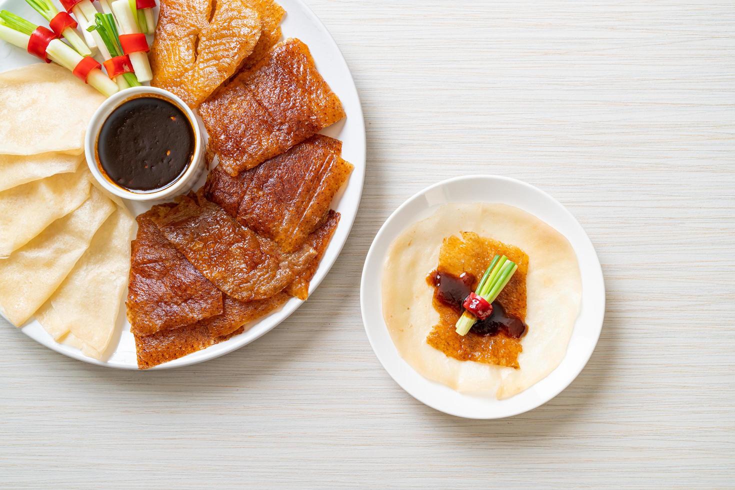 Peking duck - Chinese food style photo