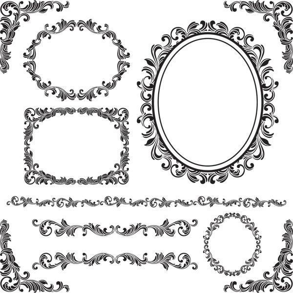 frames design elements vector 2530545 Vector Art at Vecteezy