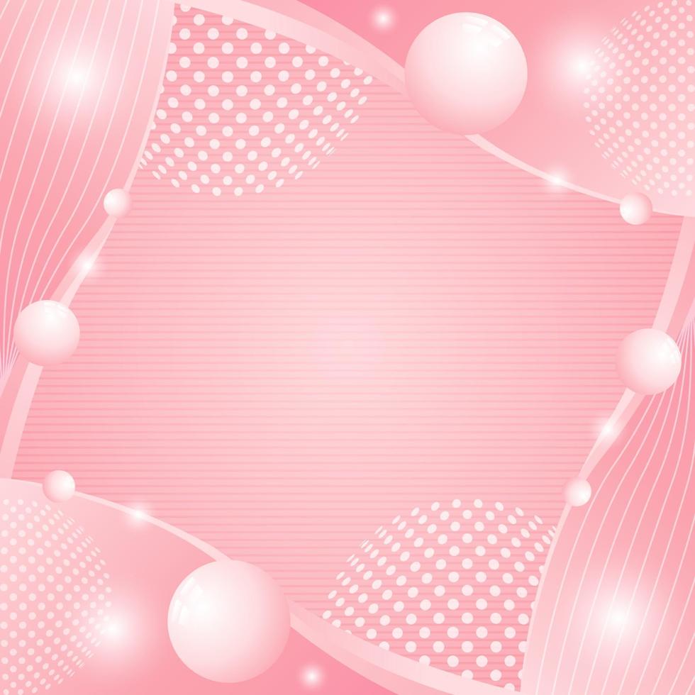 Gradient Abstract Pink Background Composition vector