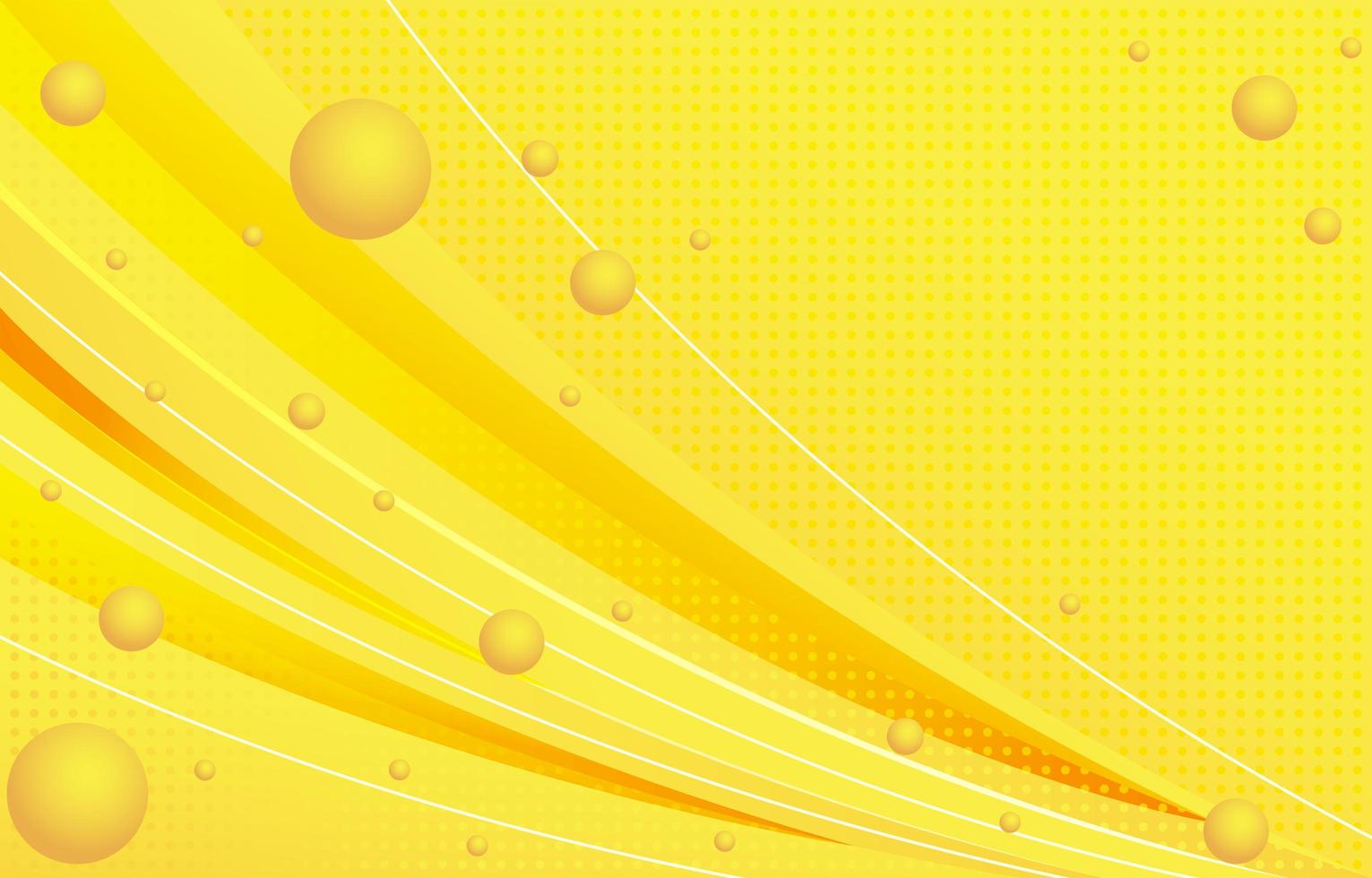 Abstract Yellow Background vector