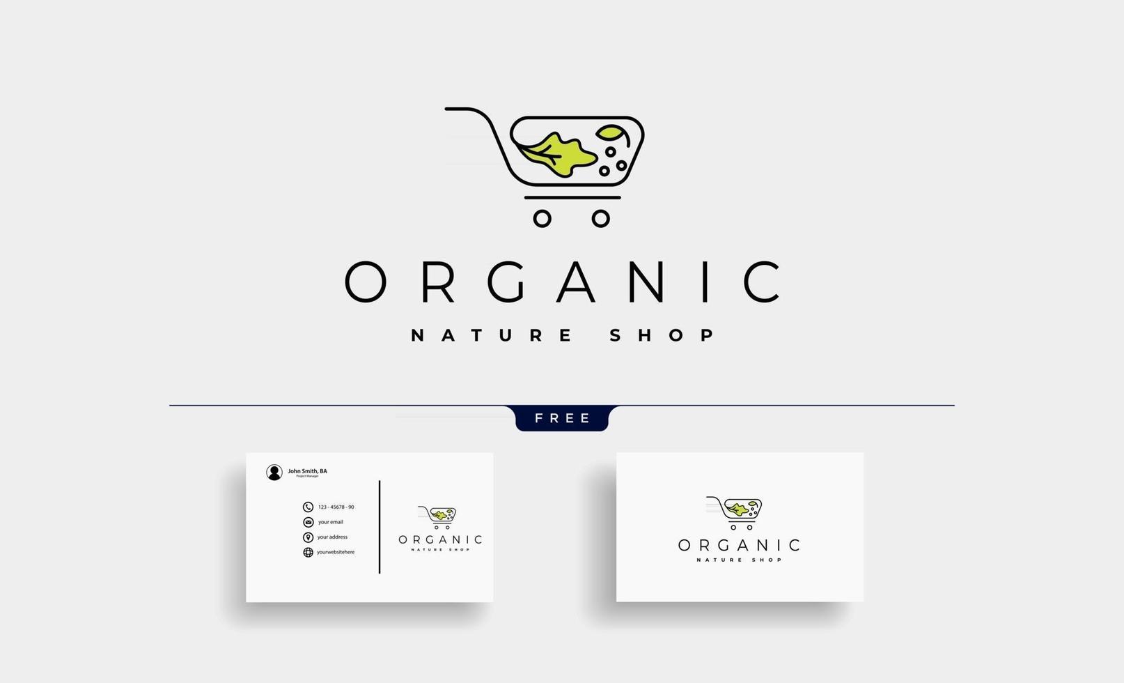 Salad Shop Logo Design Vector illustration