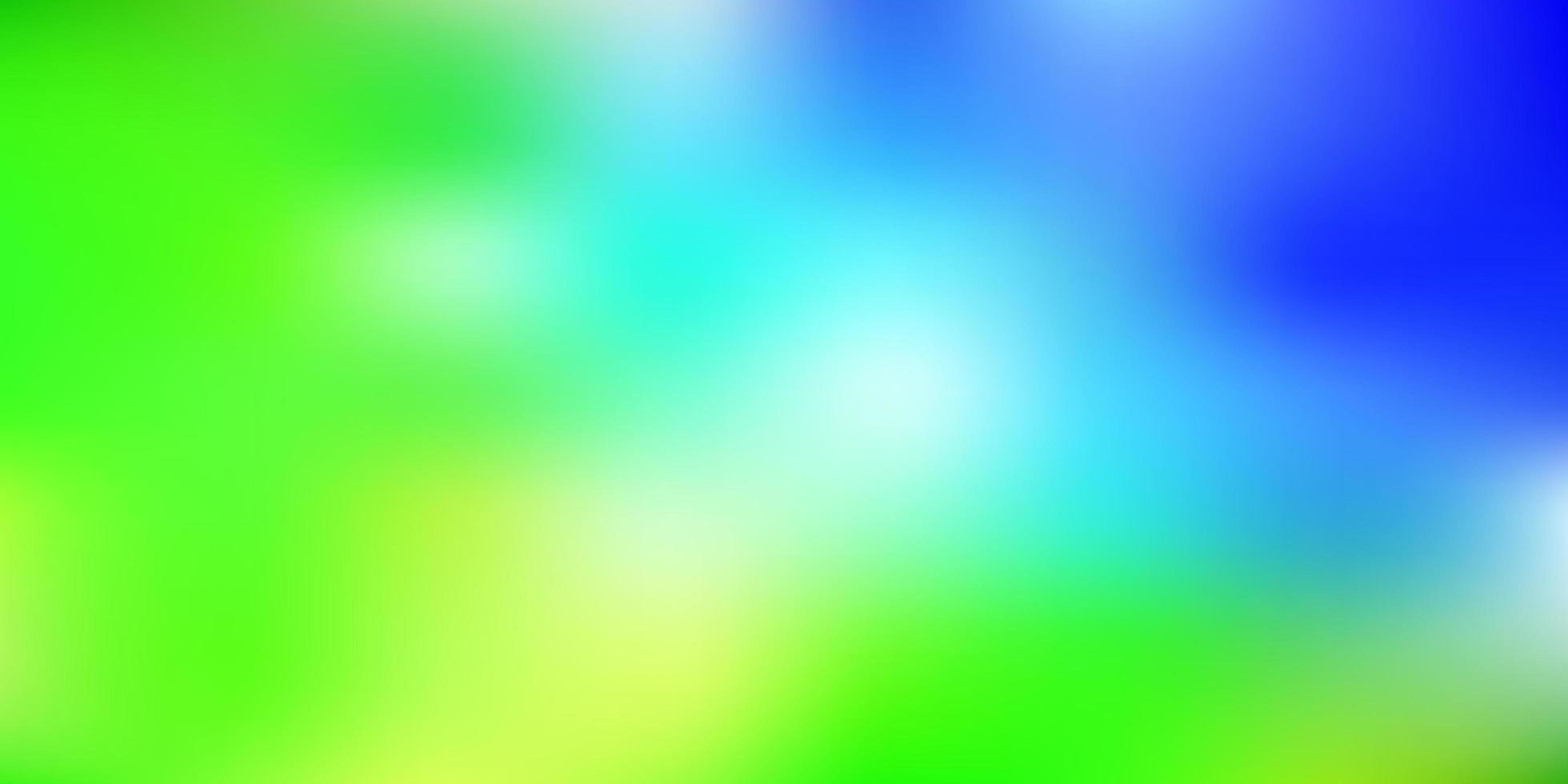 Light blue green vector abstract blur texture