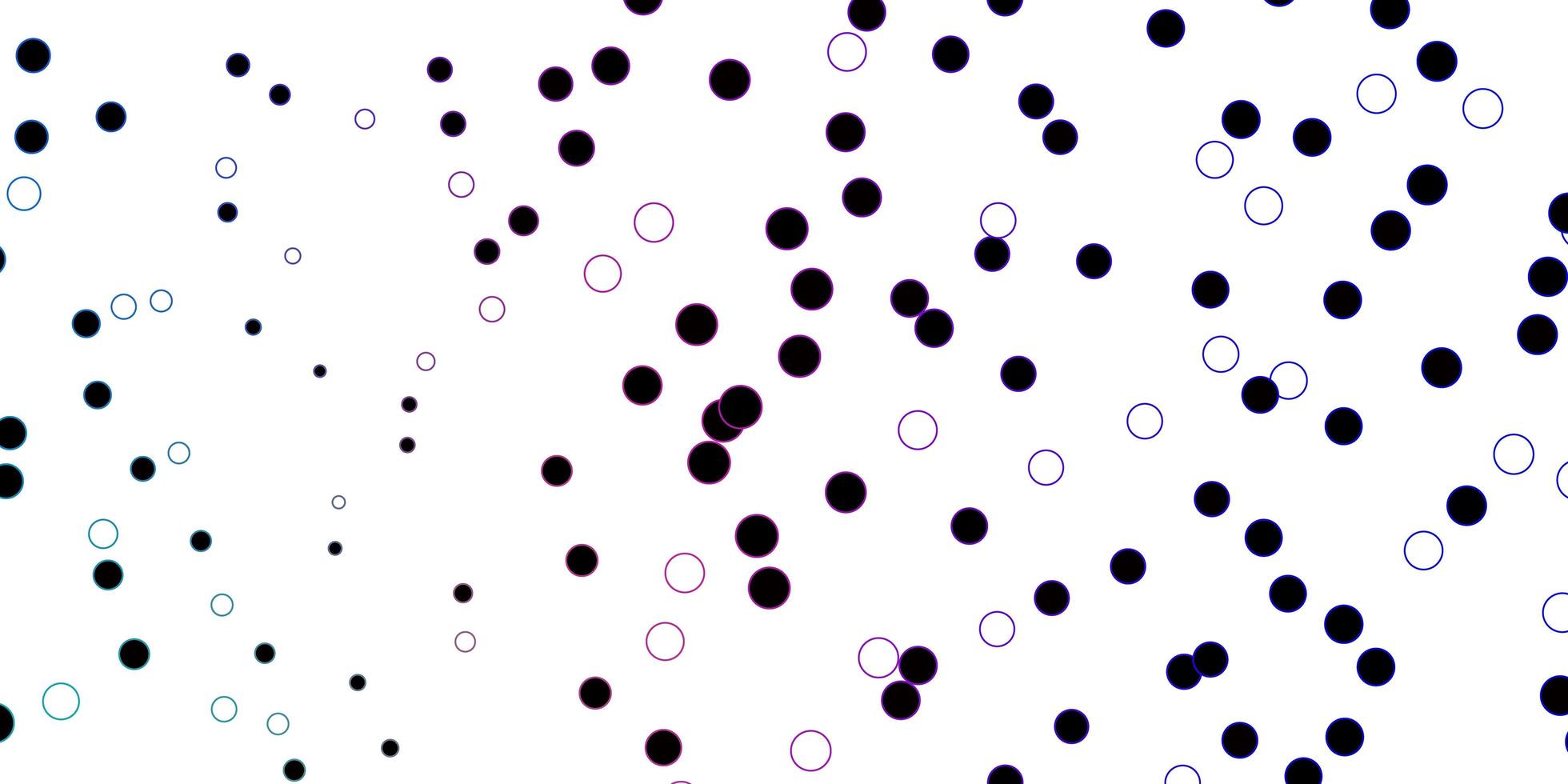 Dark Blue Red vector background with spots