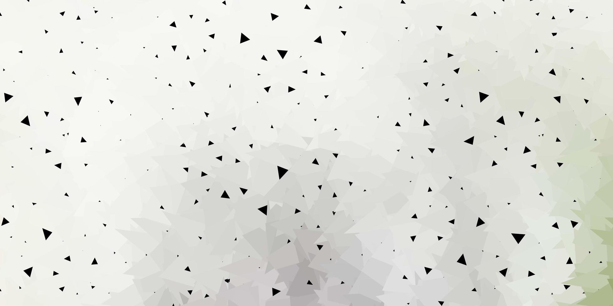 Light gray vector triangle mosaic wallpaper