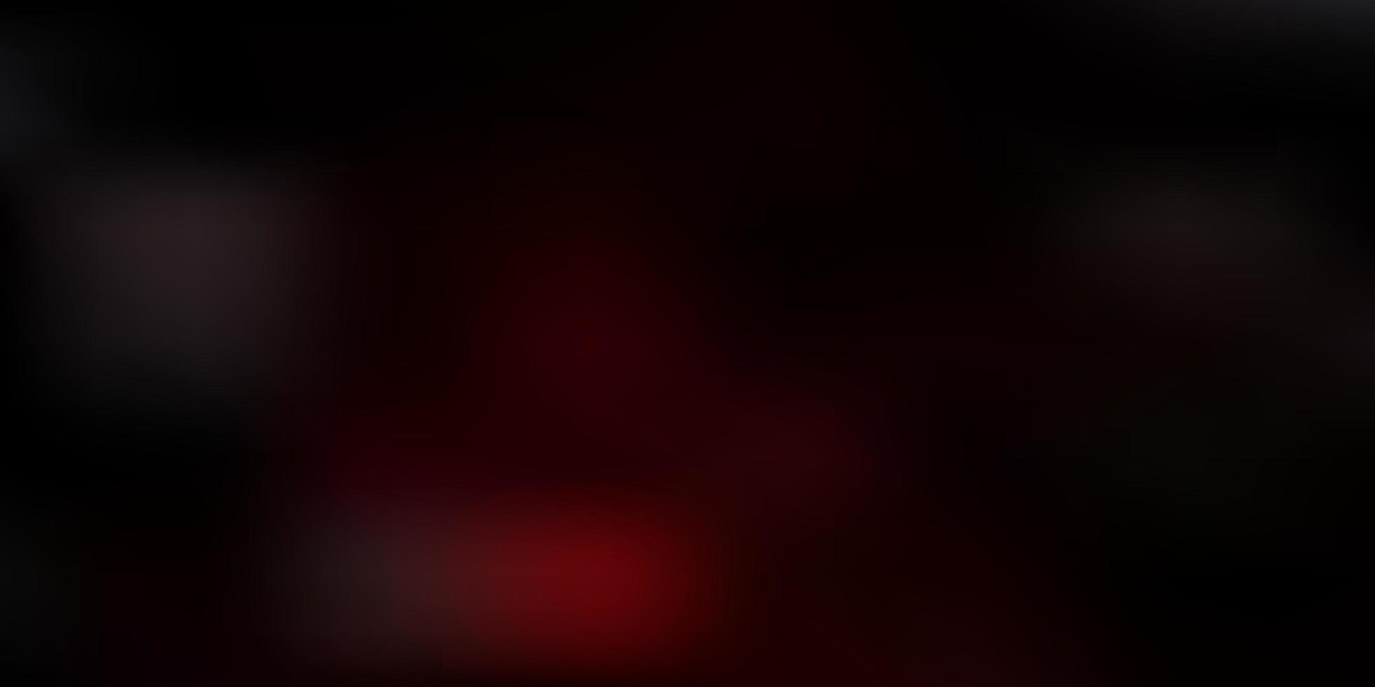 Dark red vector blurred backdrop