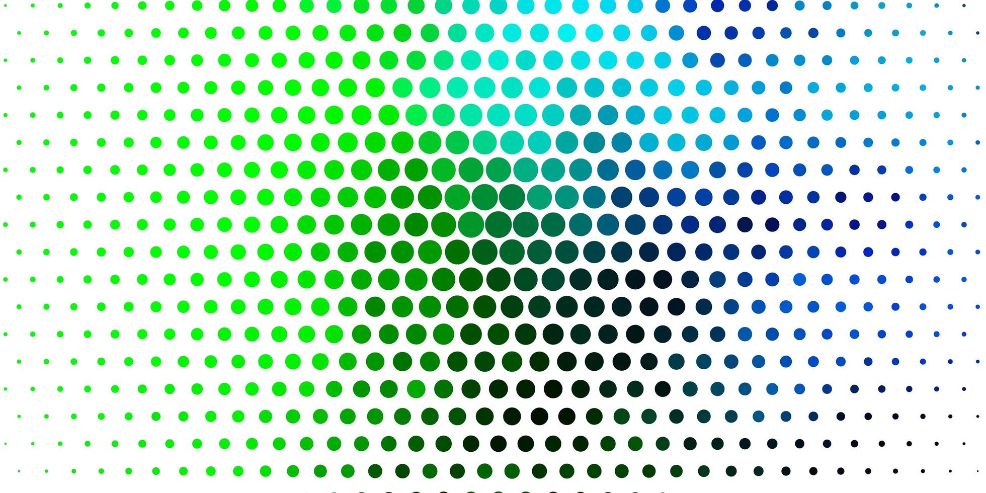 Light Blue Green vector template with circles