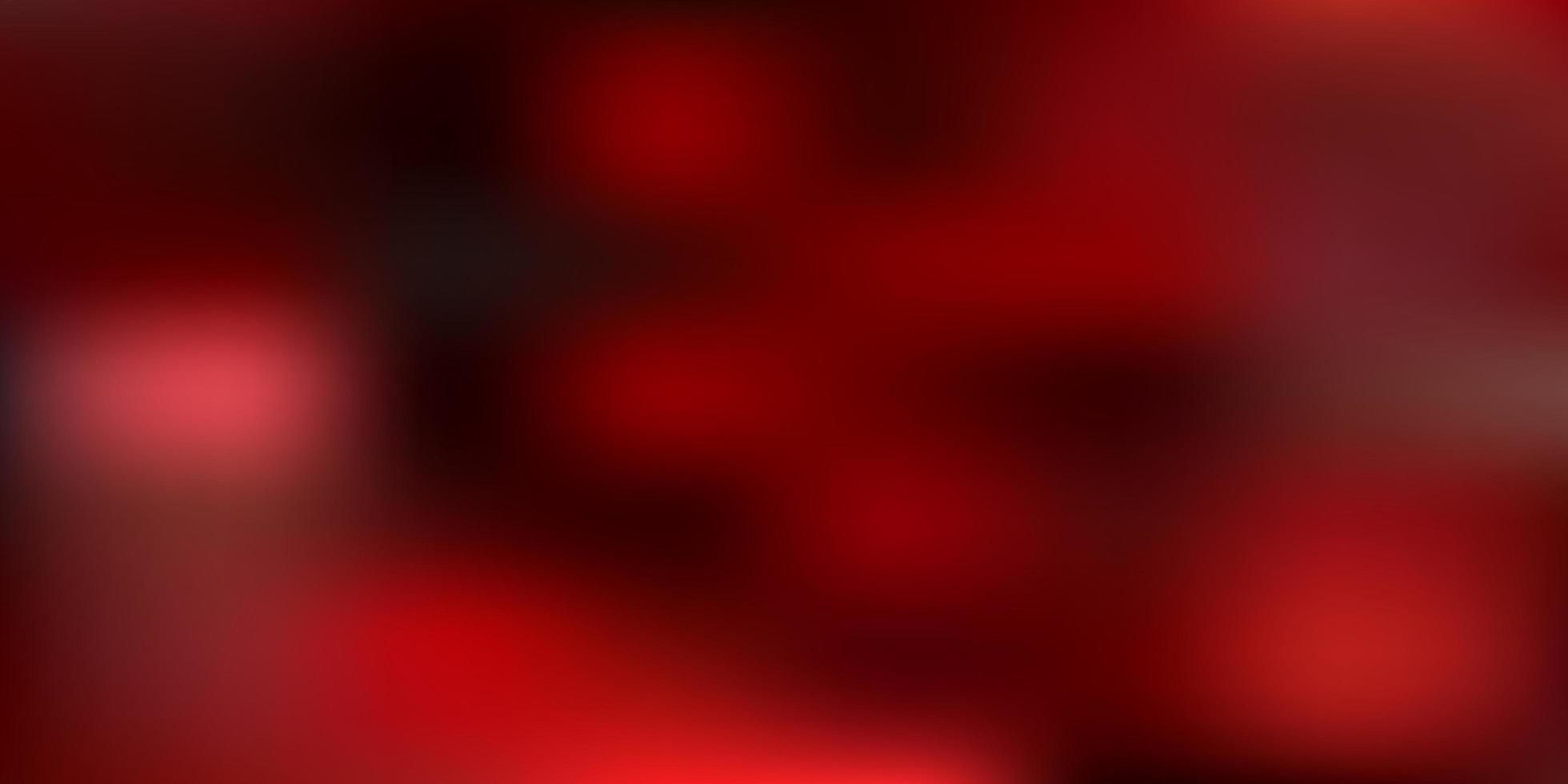 Fondo de desenfoque degradado de vector rojo verde oscuro