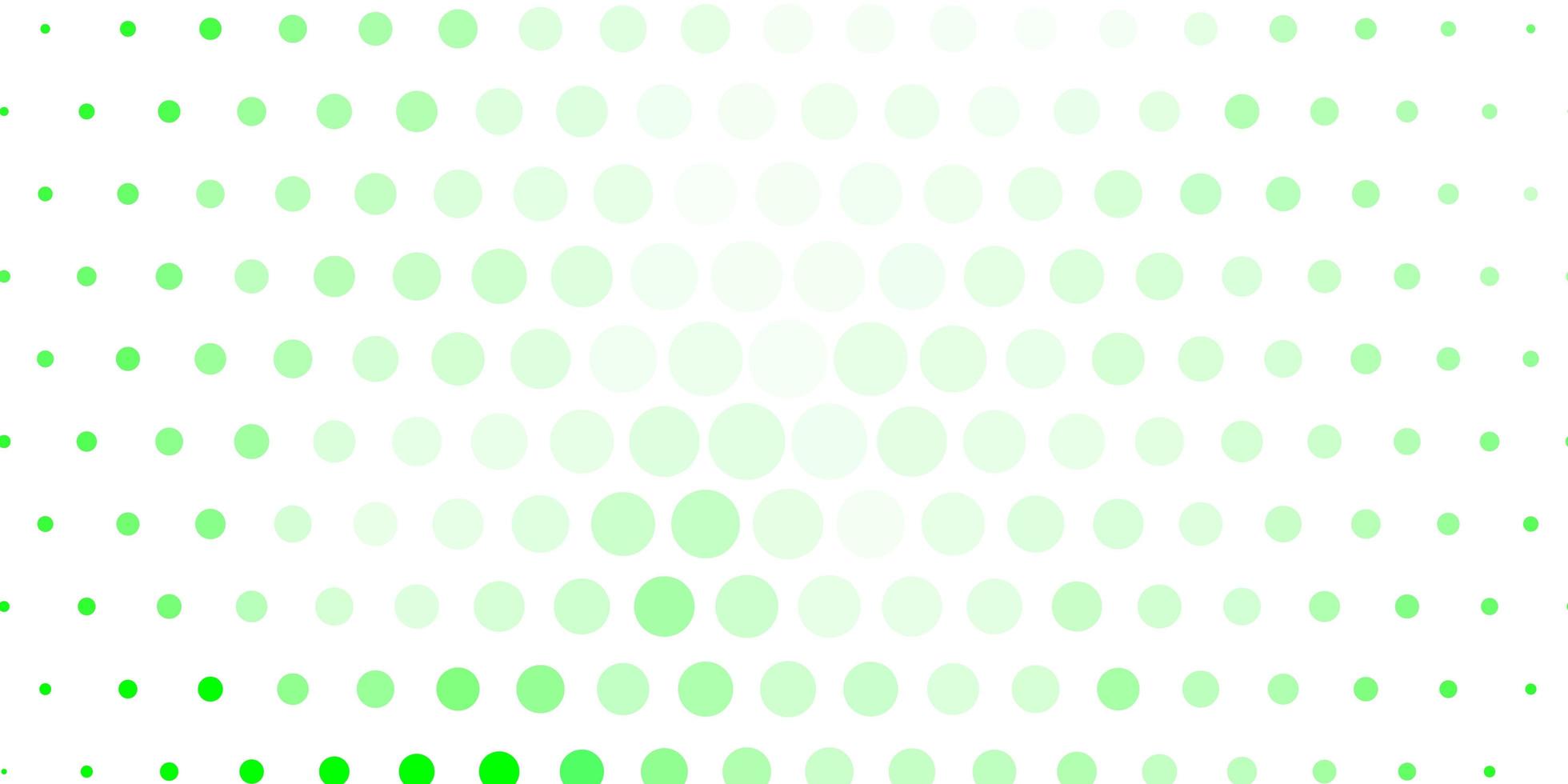 Light Green vector texture with disks