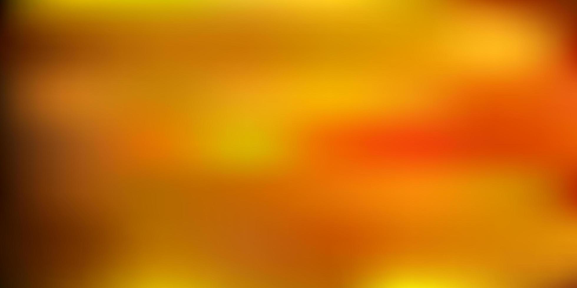 Dark green yellow vector gradient blur texture
