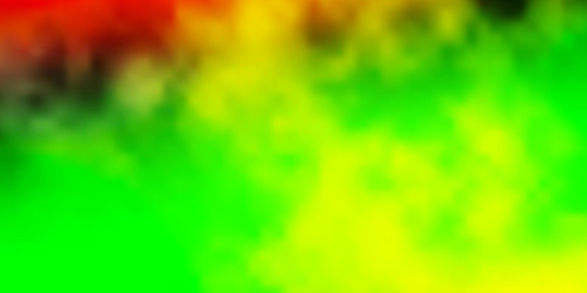 Light Multicolor vector pattern with clouds