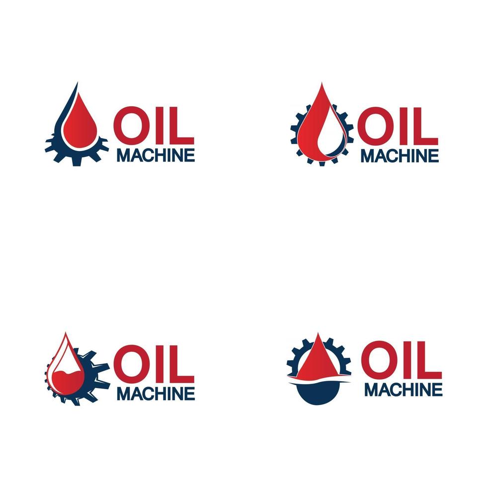 Oil industry vector design template