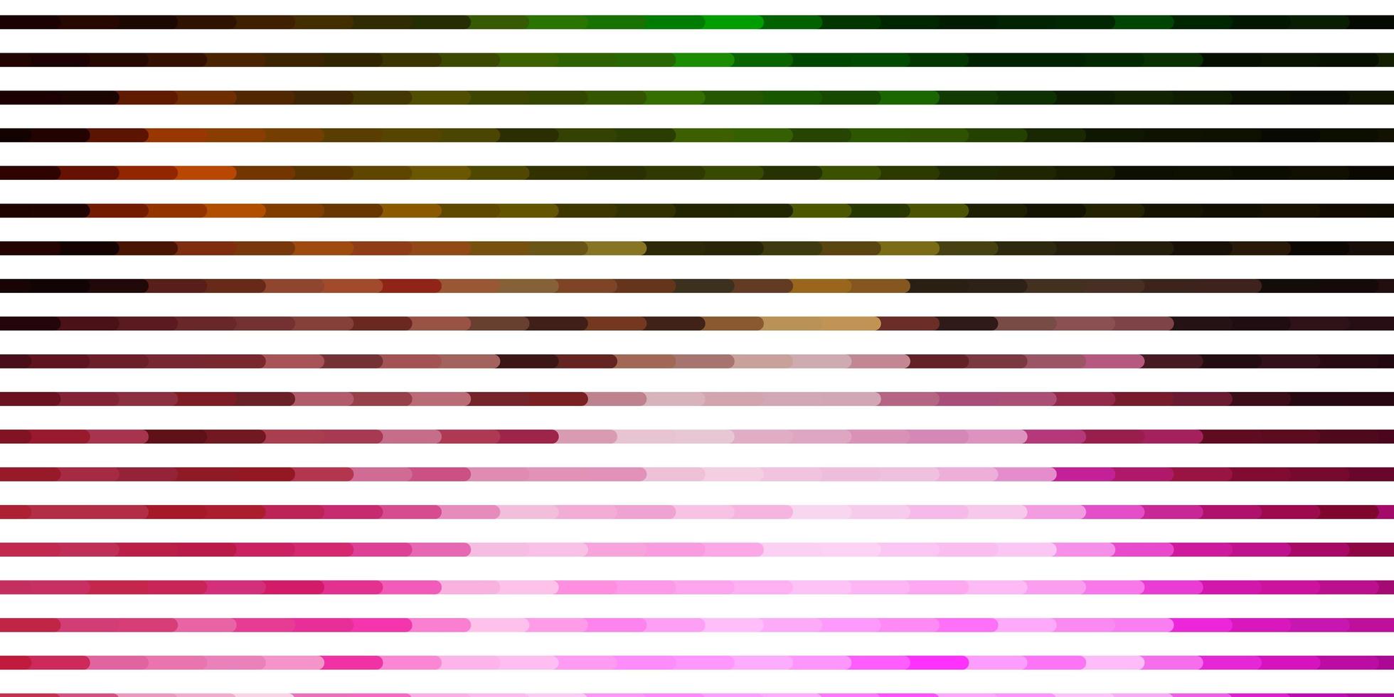 Light Pink Green vector background with lines