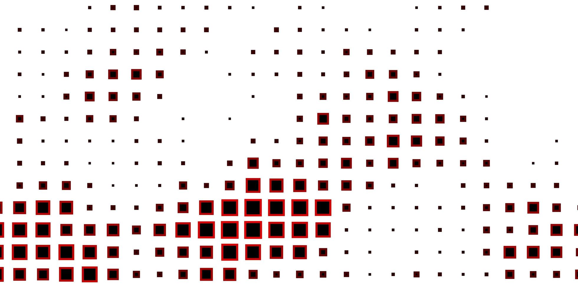 Dark Red vector pattern in square style