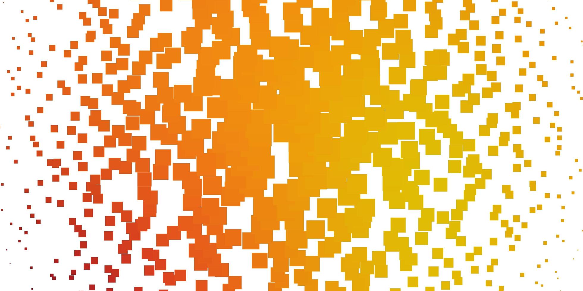 Light Red Yellow vector template in rectangles