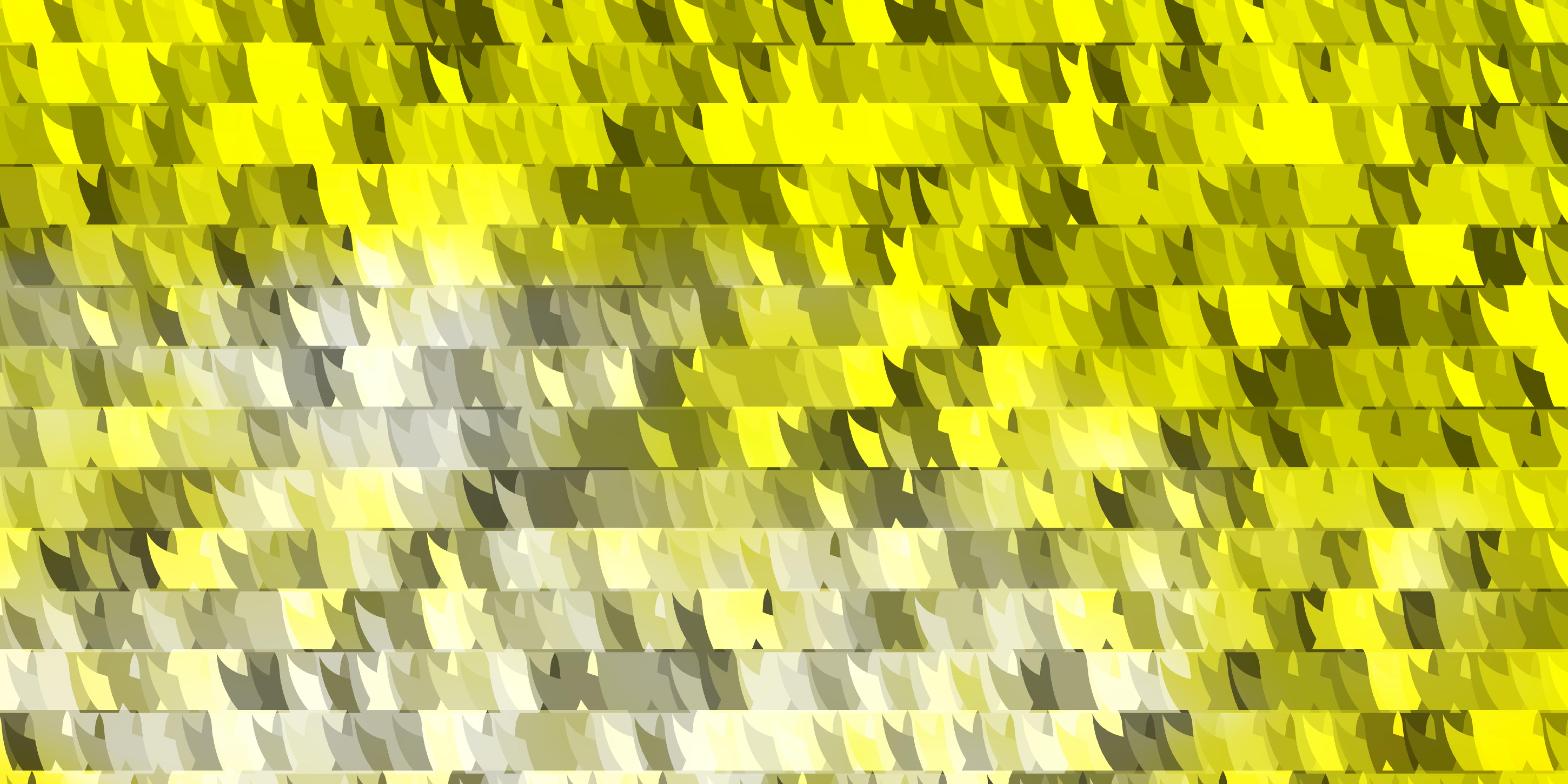 Light Yellow vector texture with lines triangles 2533957 Vector Art at