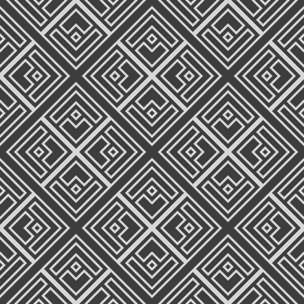Geometric fabric abstract ethnic pattern vector