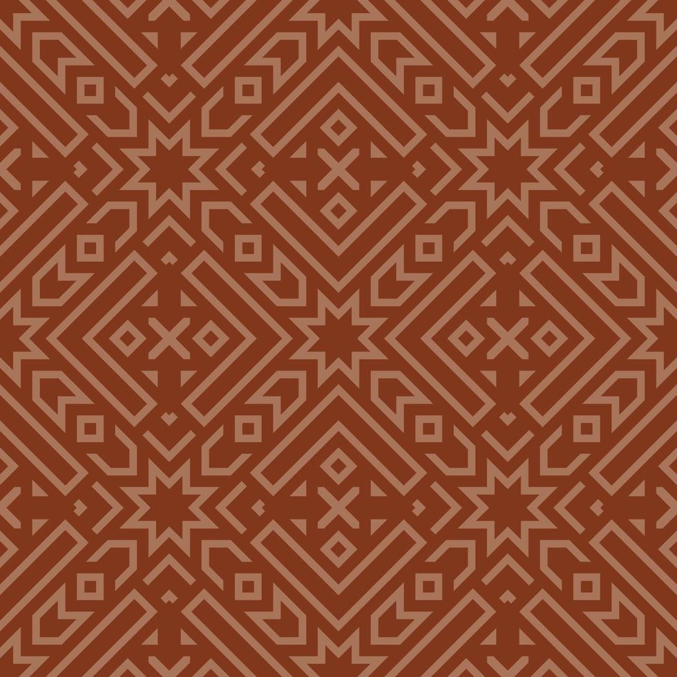 Geometric fabric abstract ethnic pattern vector