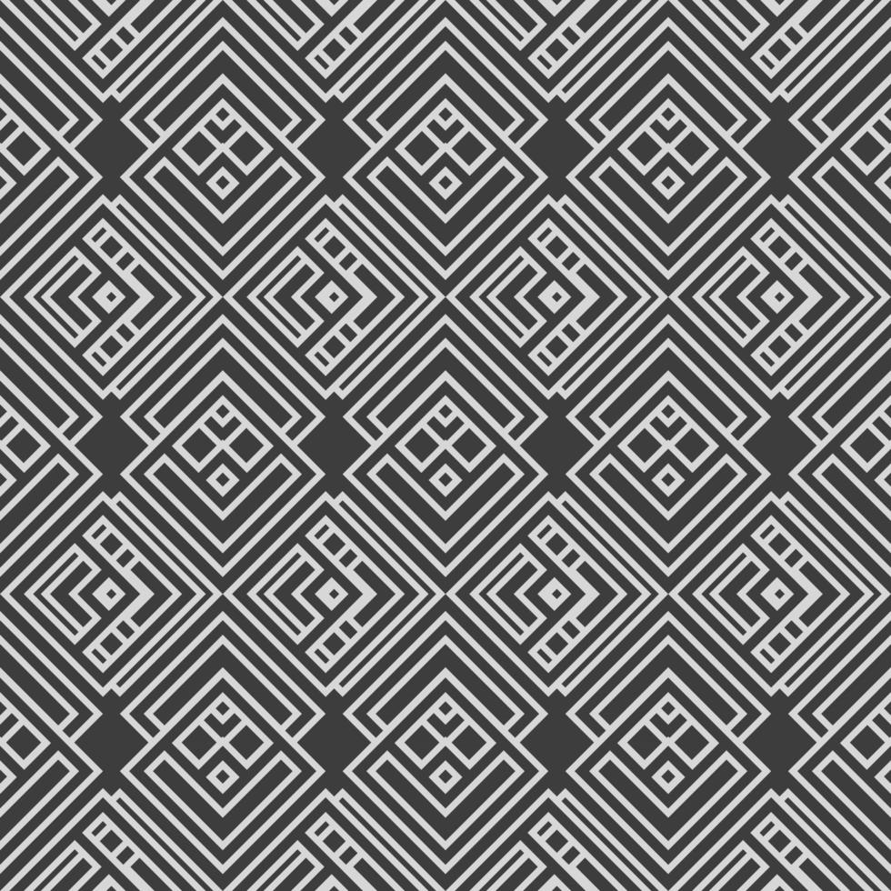 Geometric fabric abstract ethnic pattern vector