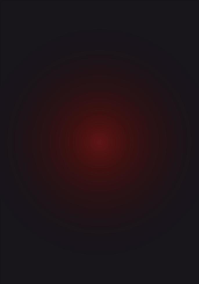 Basic background black with vertical red gradient vector