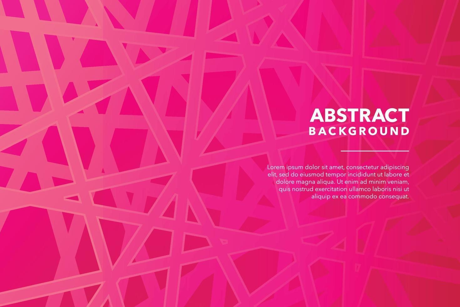 pink modern abstract background design vector