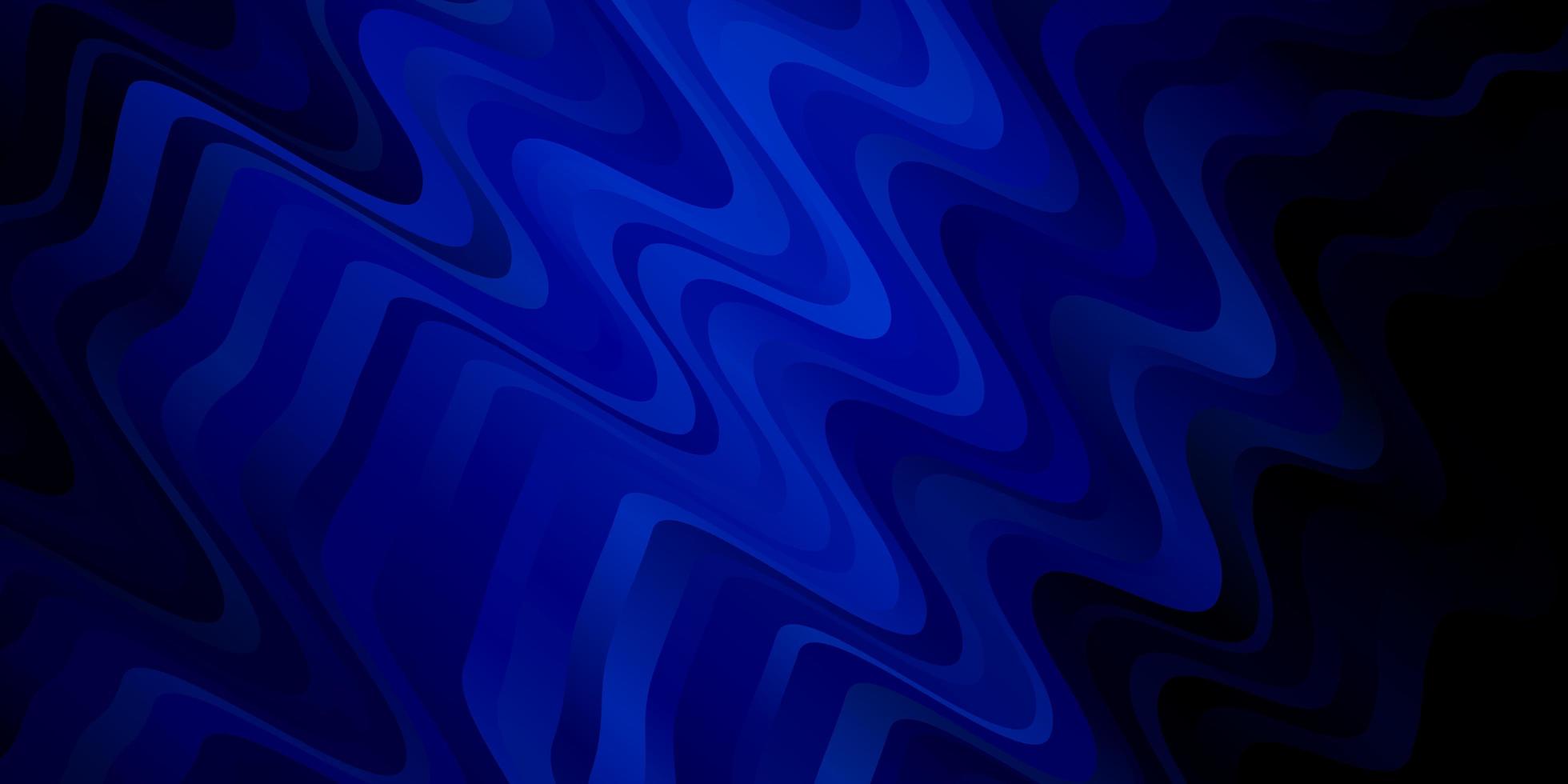 Dark BLUE vector backdrop with circular arc