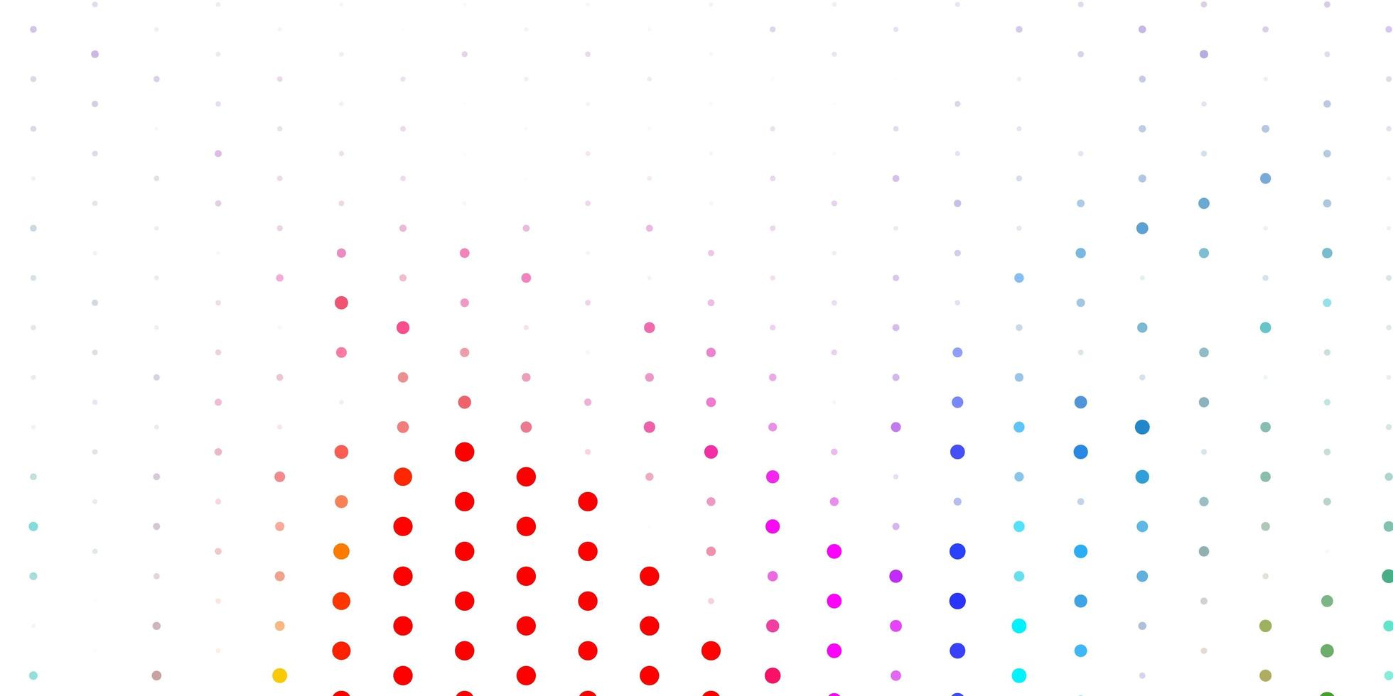 Light multicolor vector texture with disks