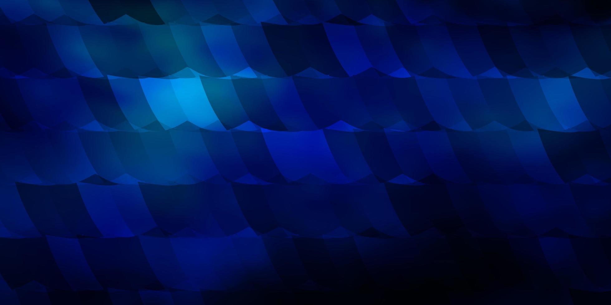 Dark BLUE vector layout with hexagonal shapes