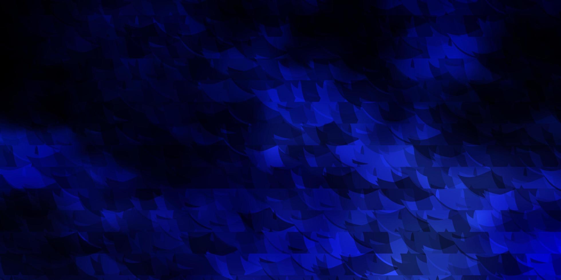 Dark BLUE vector pattern with polygonal style