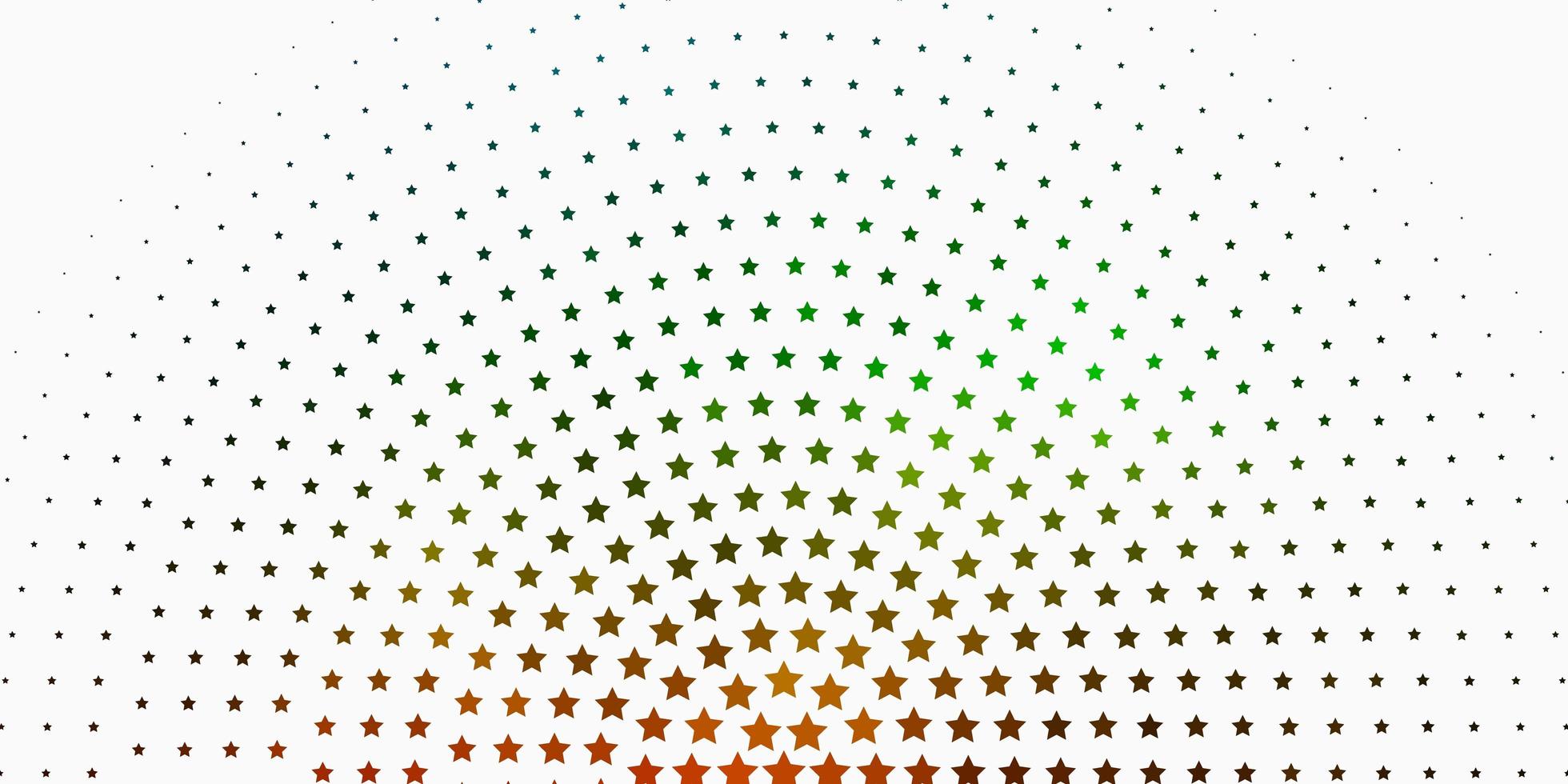 Light Green Red vector pattern with abstract stars Decorative illustration with stars on abstract template Pattern for websites landing pages