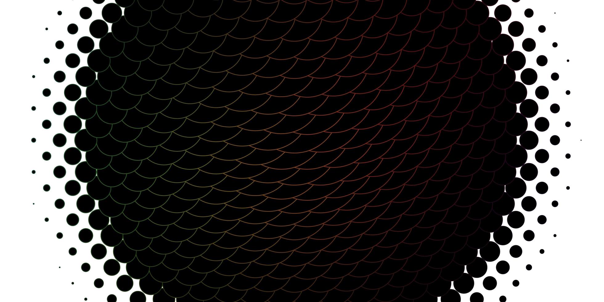 Light Green Red vector background with spots Colorful illustration with gradient dots in nature style Design for your commercials