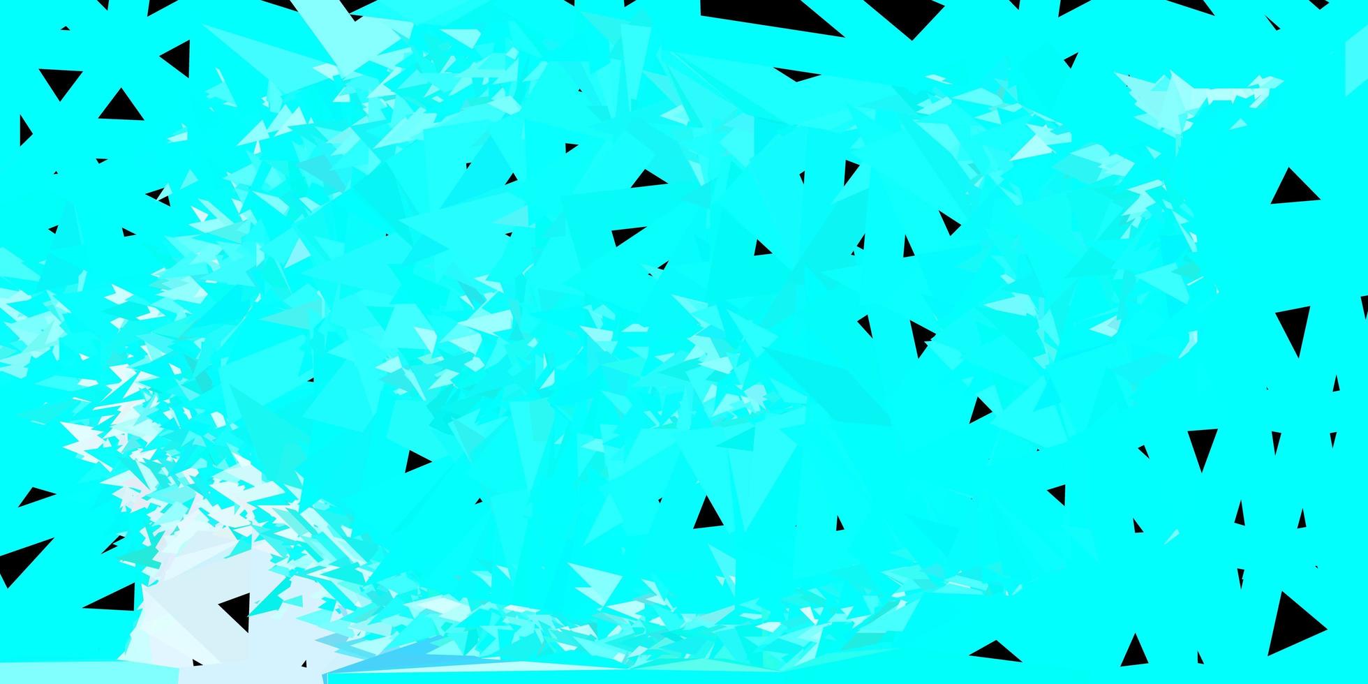 Light blue green vector polygonal background