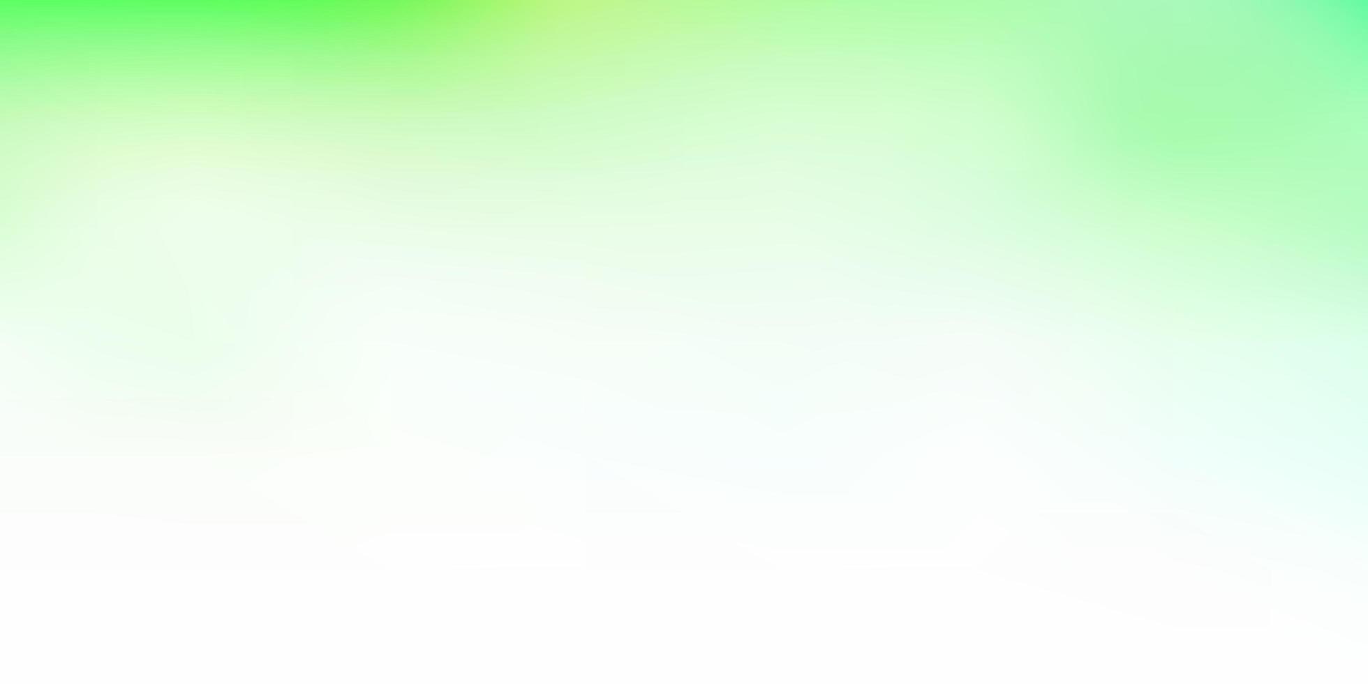 Light green vector abstract blur texture