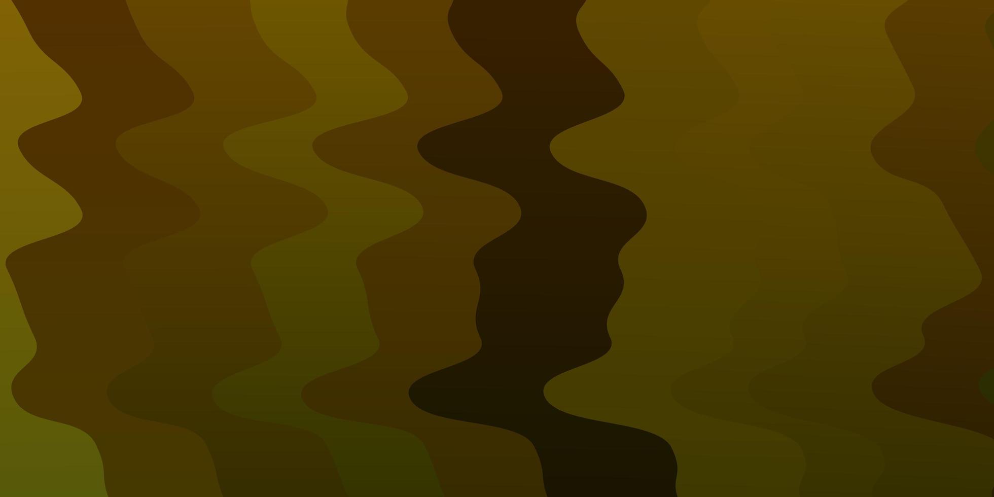 Light Blue Yellow vector layout with curves Gradient illustration in simple style with bows Pattern for websites landing pages