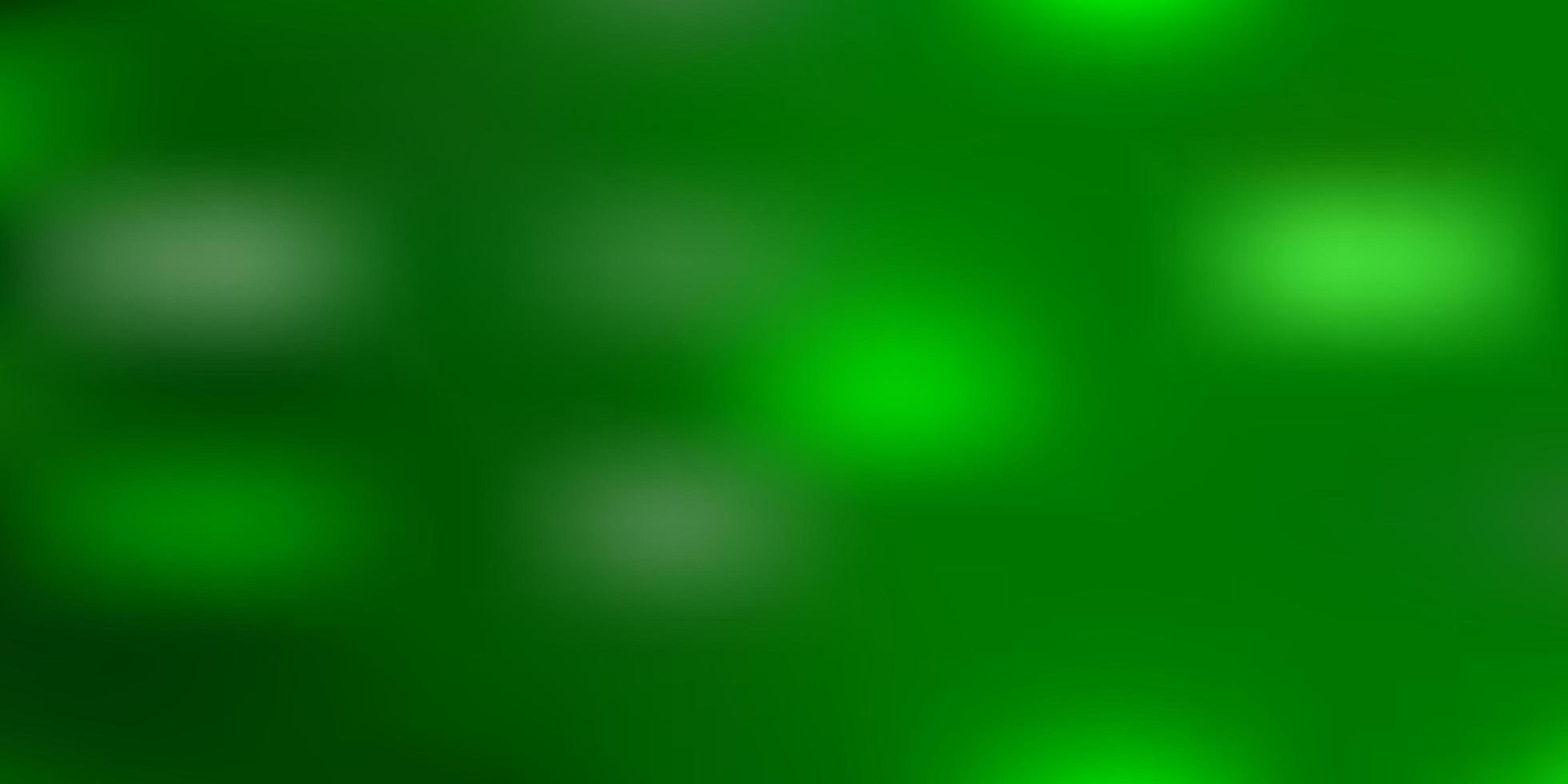 Light green vector abstract blur background