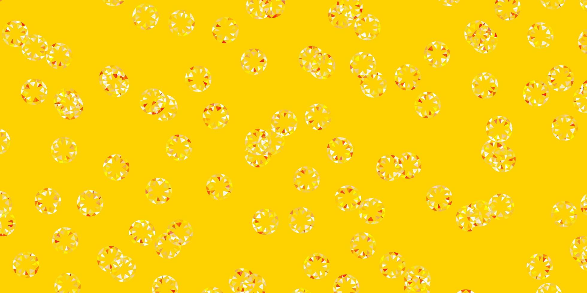 Light yellow vector backdrop with dots