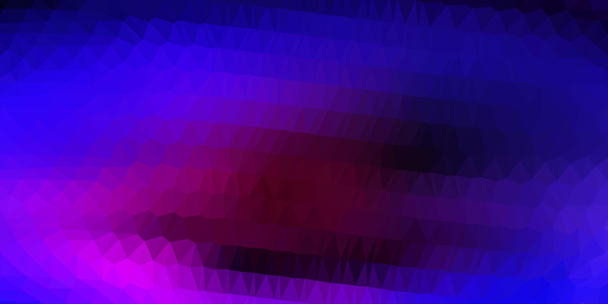 fondo de pantalla de polígono degradado vector rosa púrpura oscuro