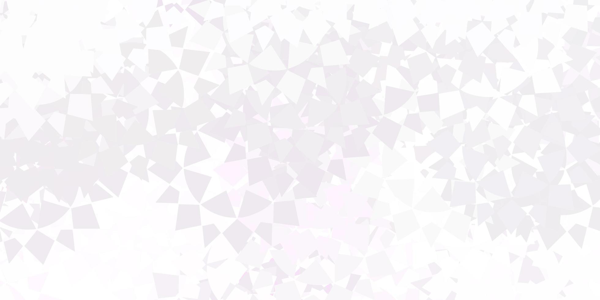 Light blue red vector background with polygonal style