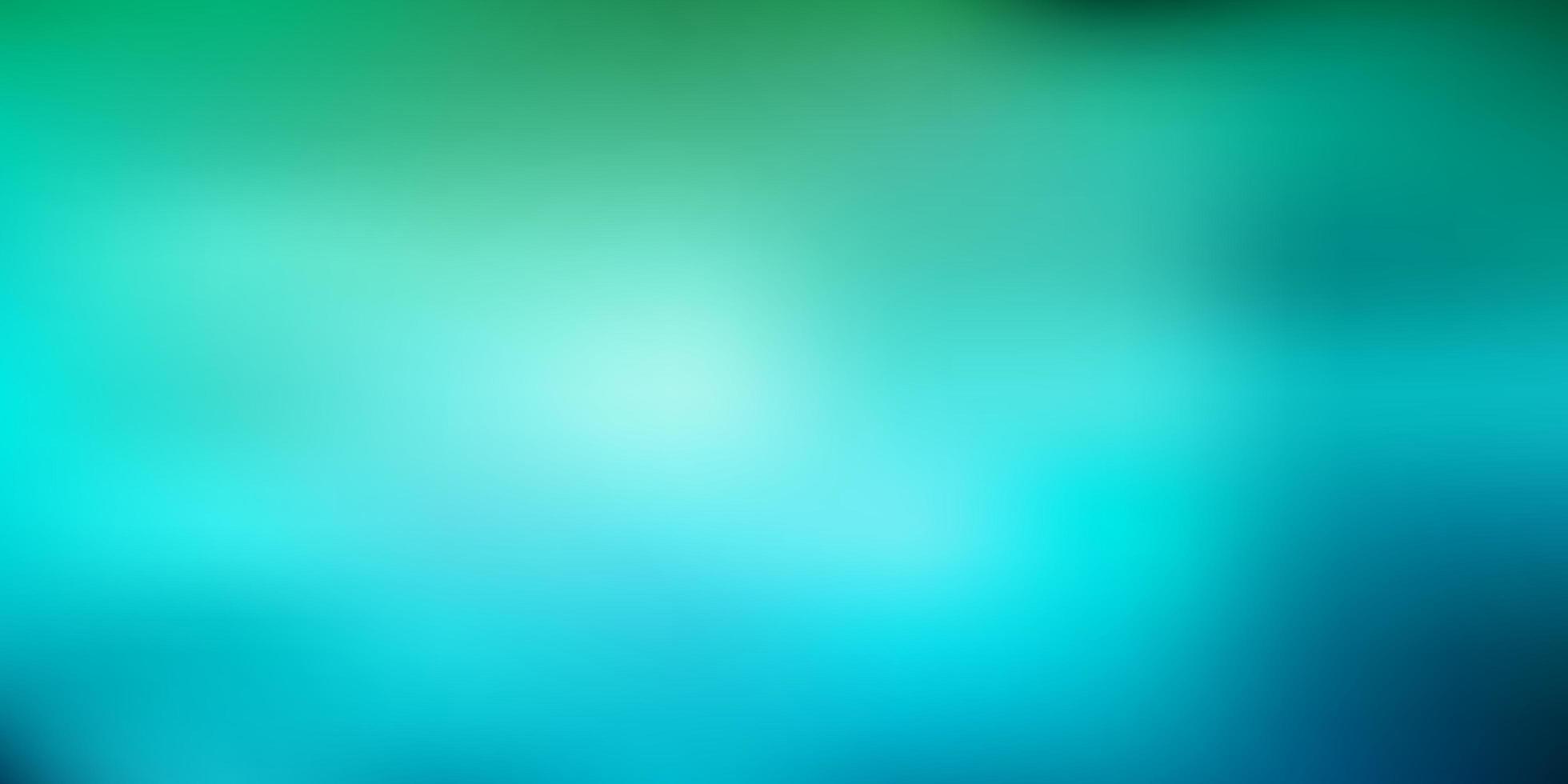 Light blue green vector blurred texture