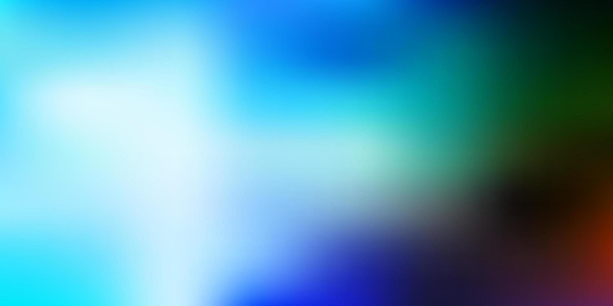 Light blue green vector abstract blur backdrop