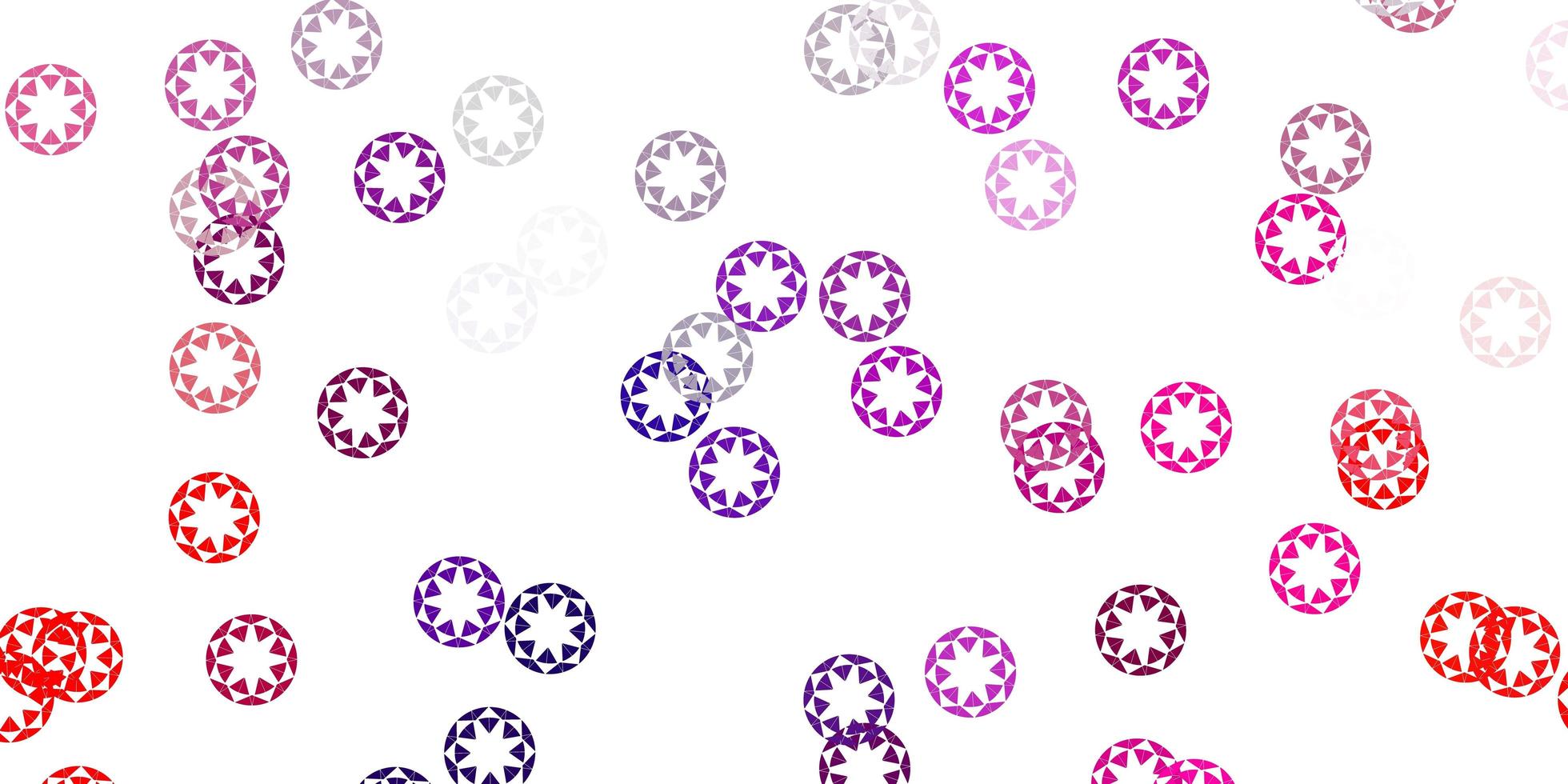 Light pink red vector texture with disks