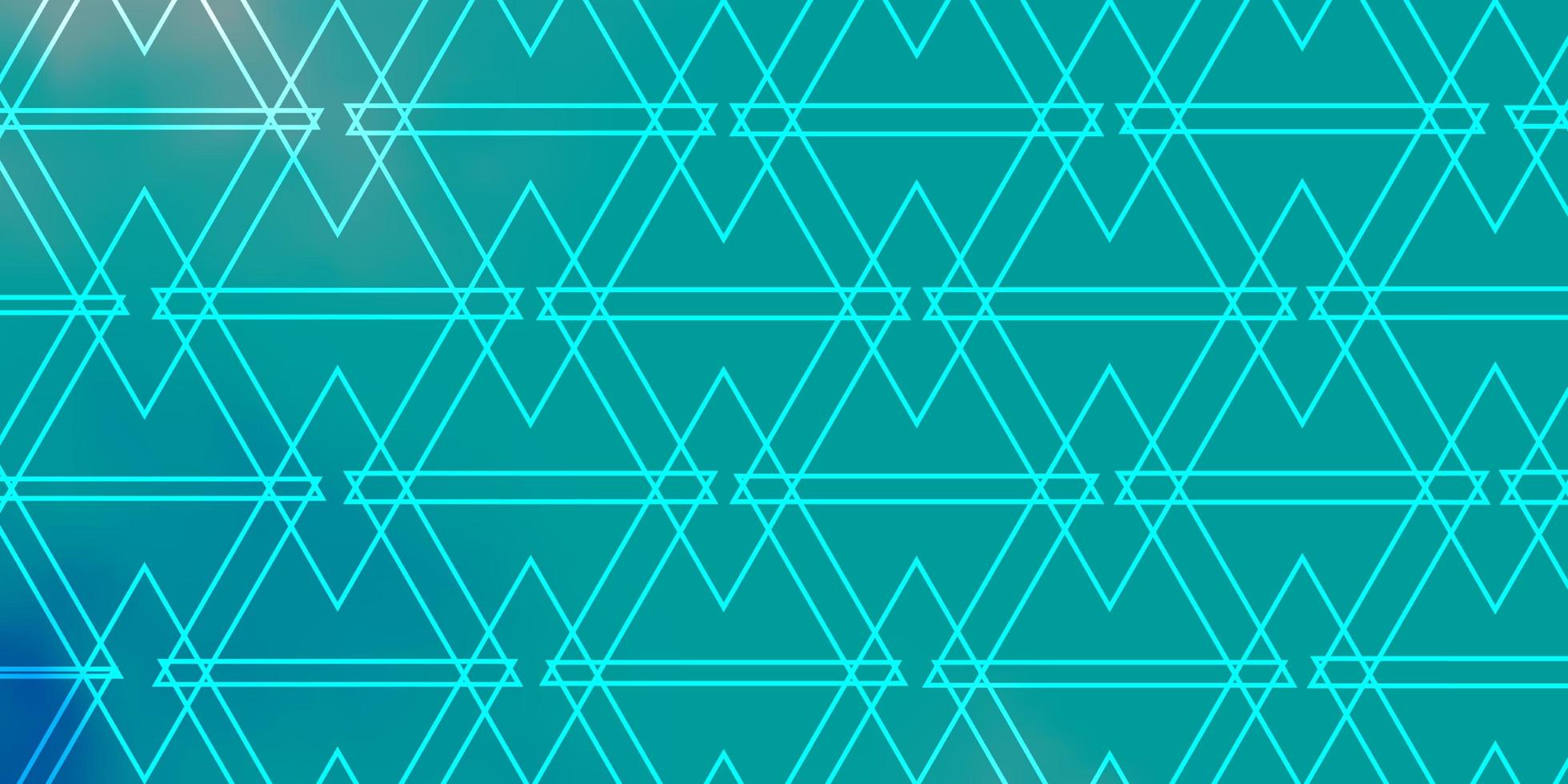 Light Blue Green vector pattern with polygonal style Abstract gradient illustration with triangles Pattern for websites