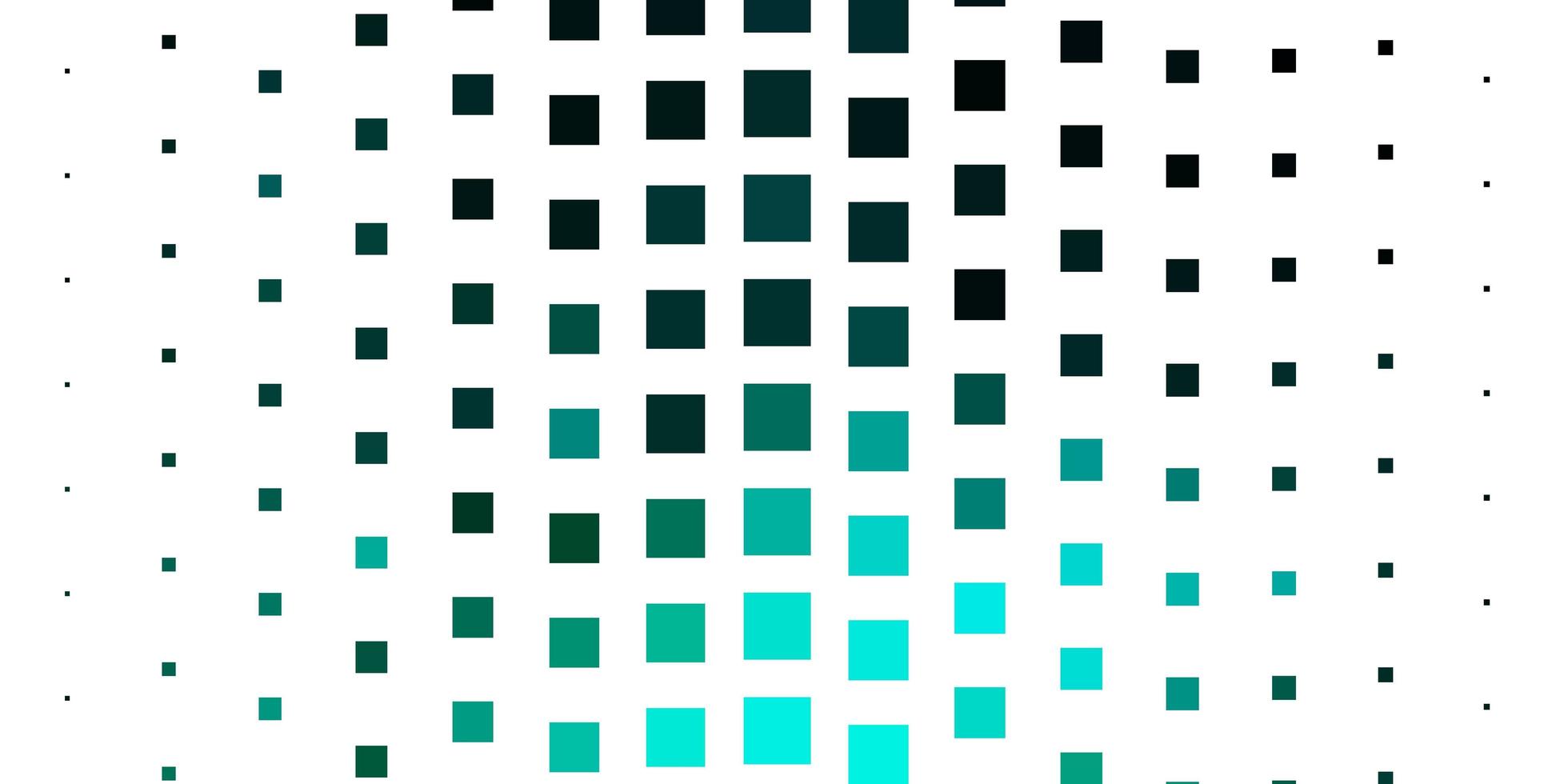 Light Blue Green vector pattern in square style Colorful illustration with gradient rectangles and squares Design for your business promotion
