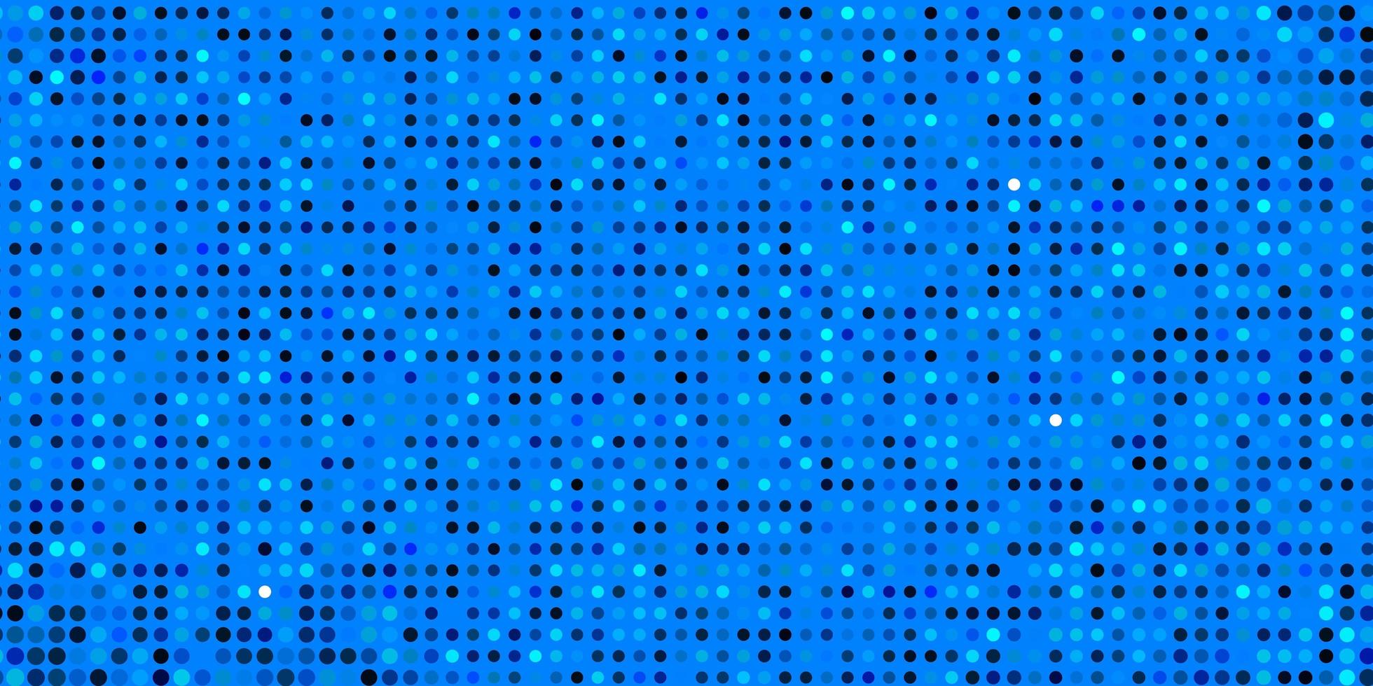 Dark BLUE vector backdrop with dots Colorful illustration with gradient dots in nature style New template for a brand book