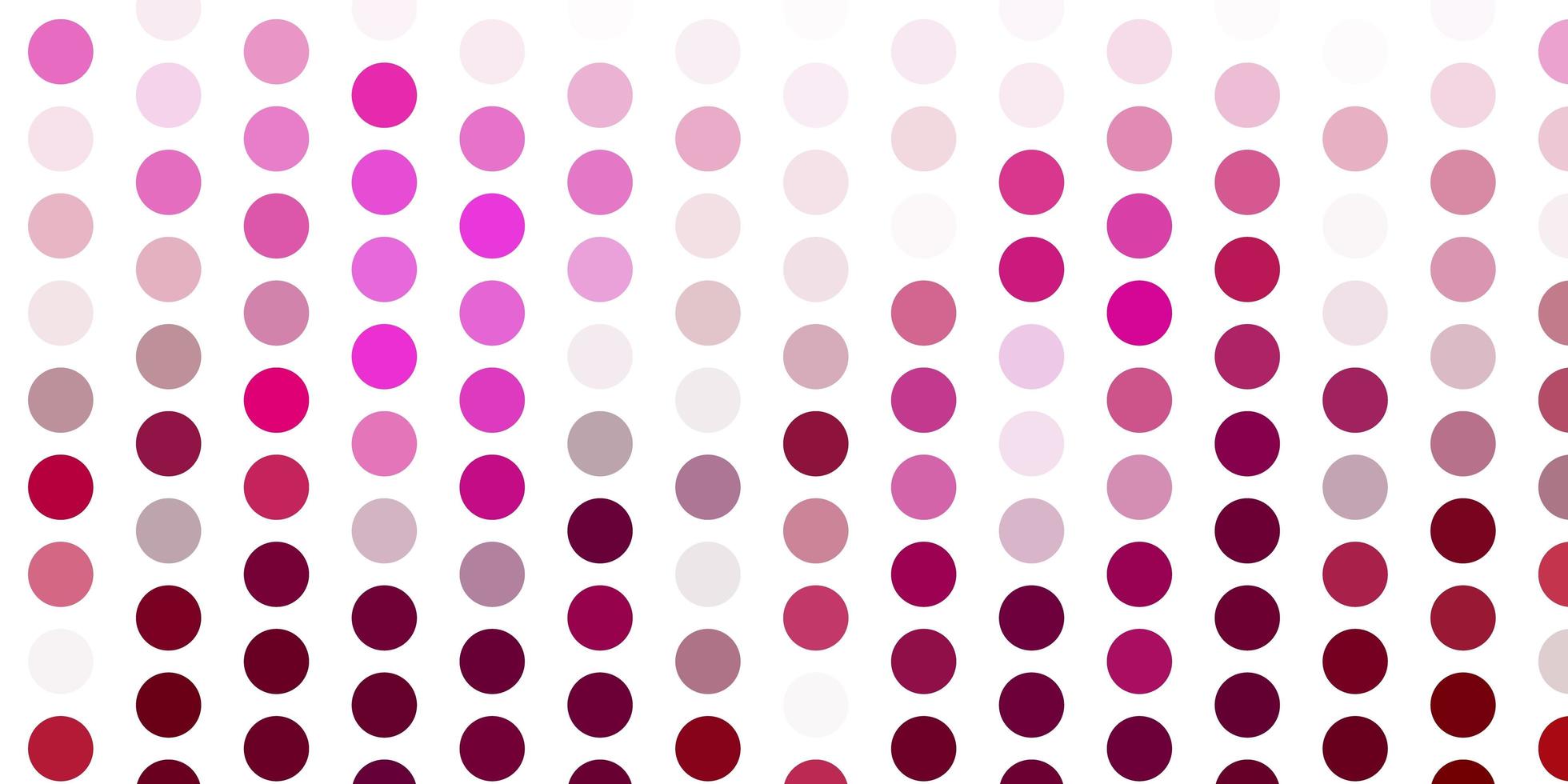 Light pink vector template with circles