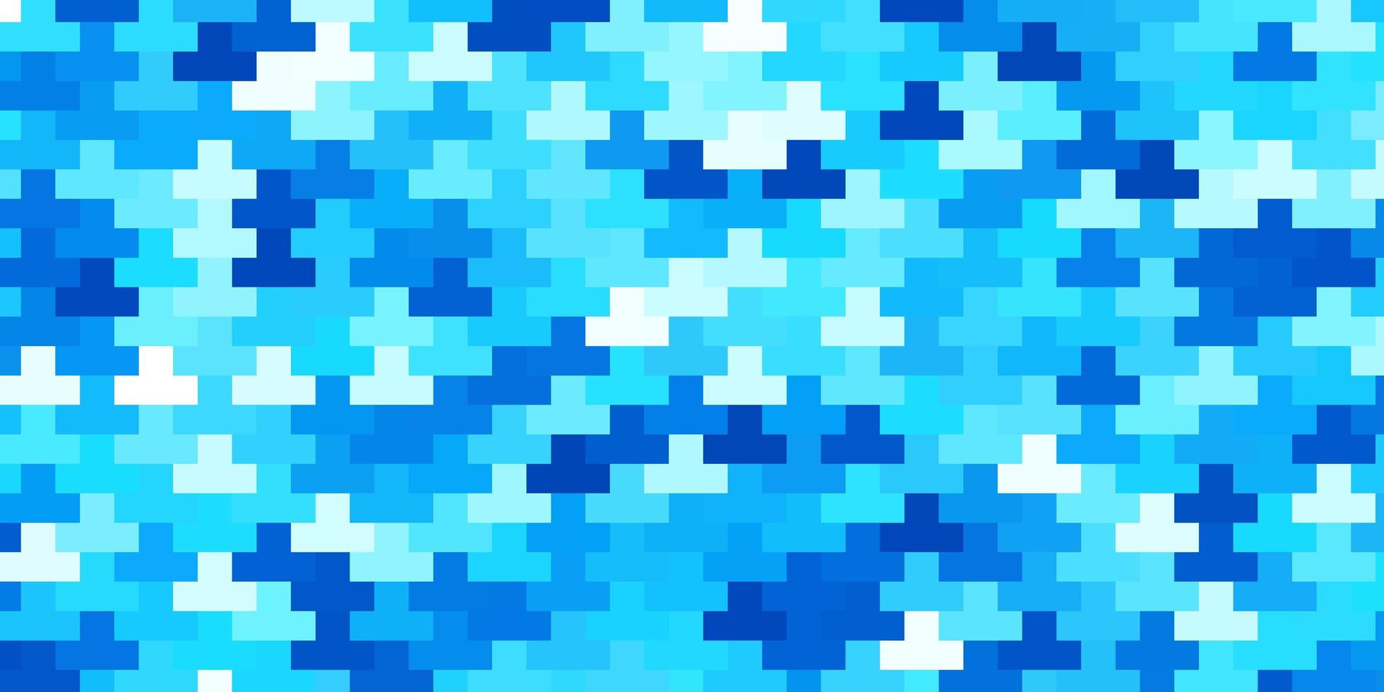 Fondo de vector azul claro en estilo poligonal ilustración colorida con rectángulos degradados y plantilla de cuadrados para teléfonos móviles