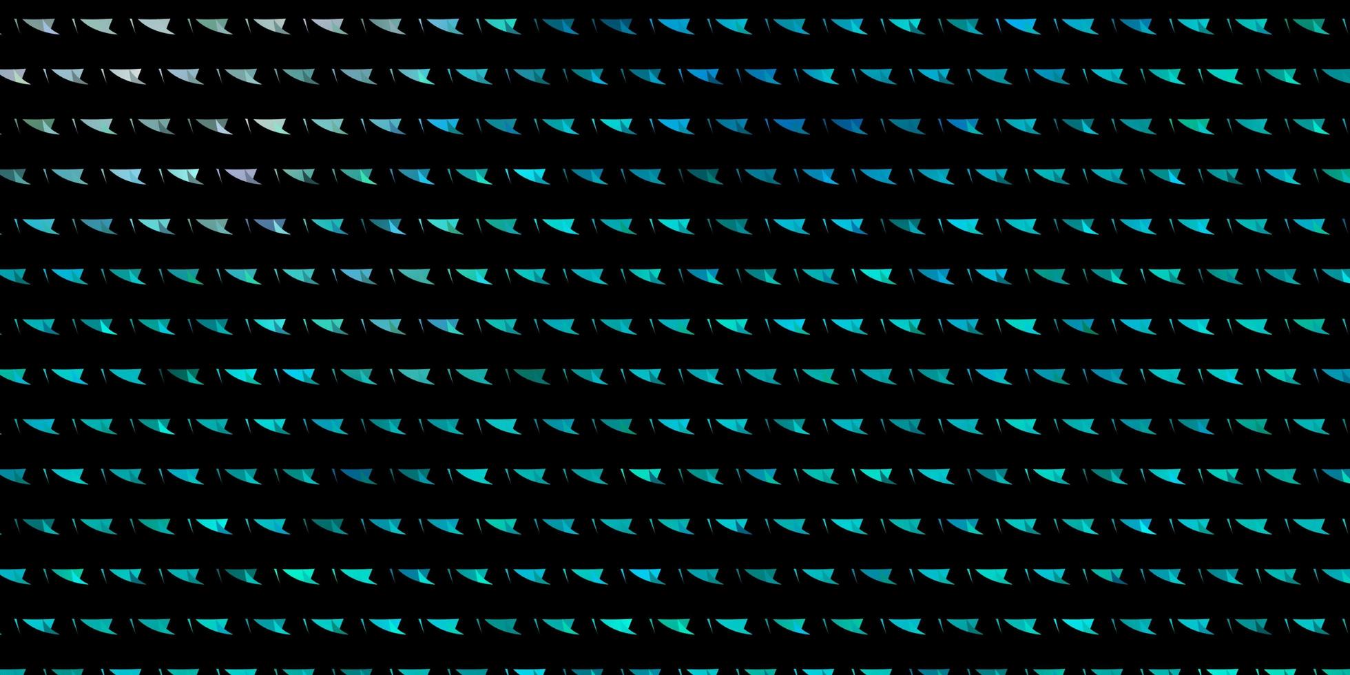 Light BLUE vector background with triangles
