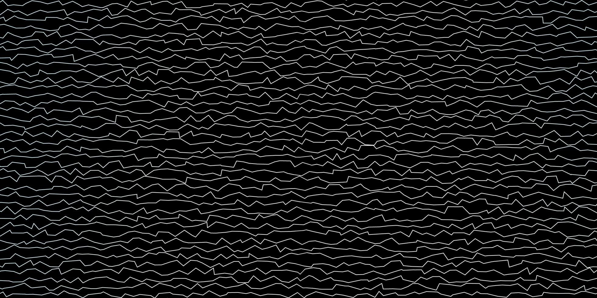 Dark BLUE vector pattern with wry lines Colorful illustration in abstract style with bent lines Template for cellphones