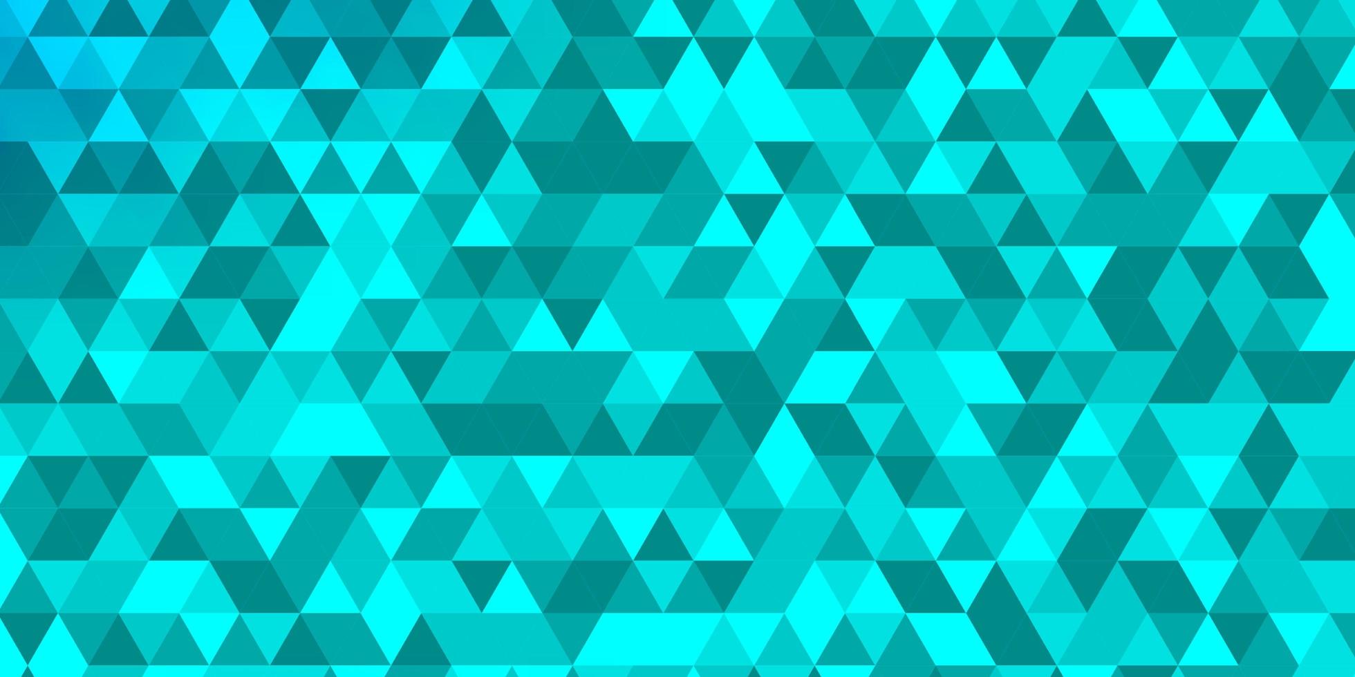 Light BLUE vector texture with triangular style