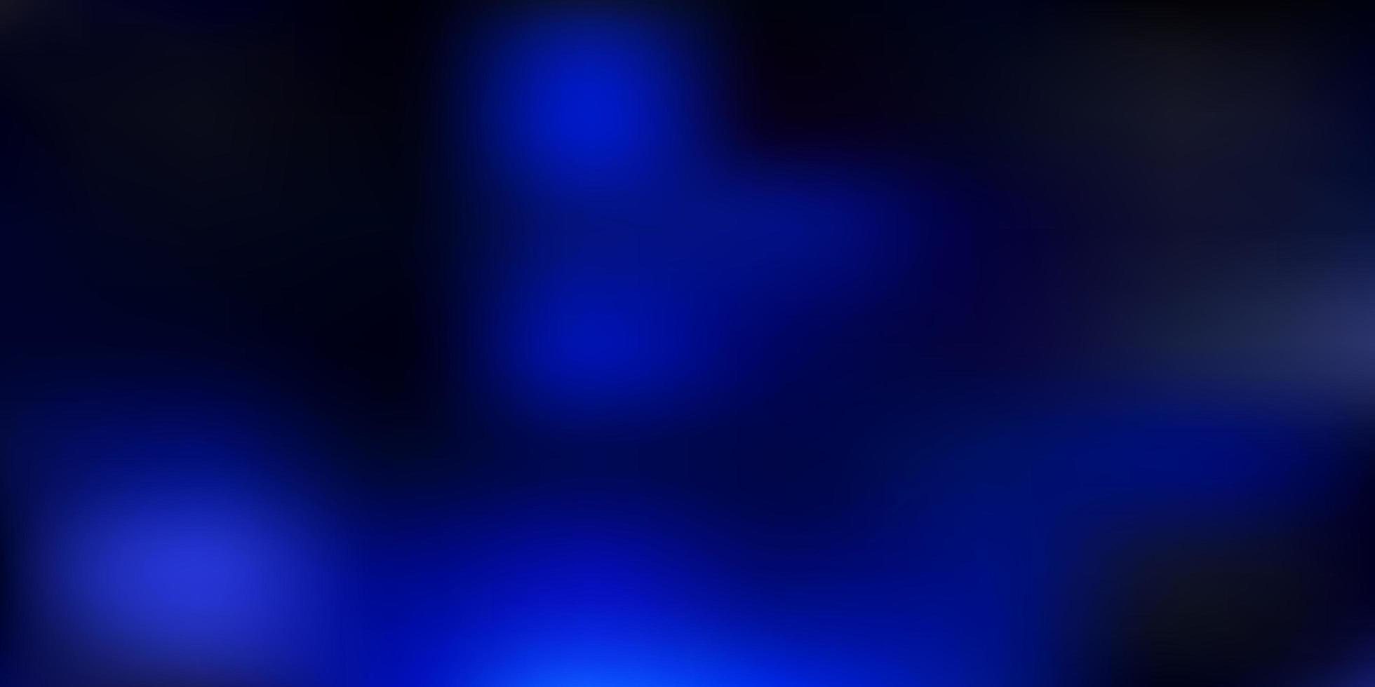 Dark blue vector gradient blur background