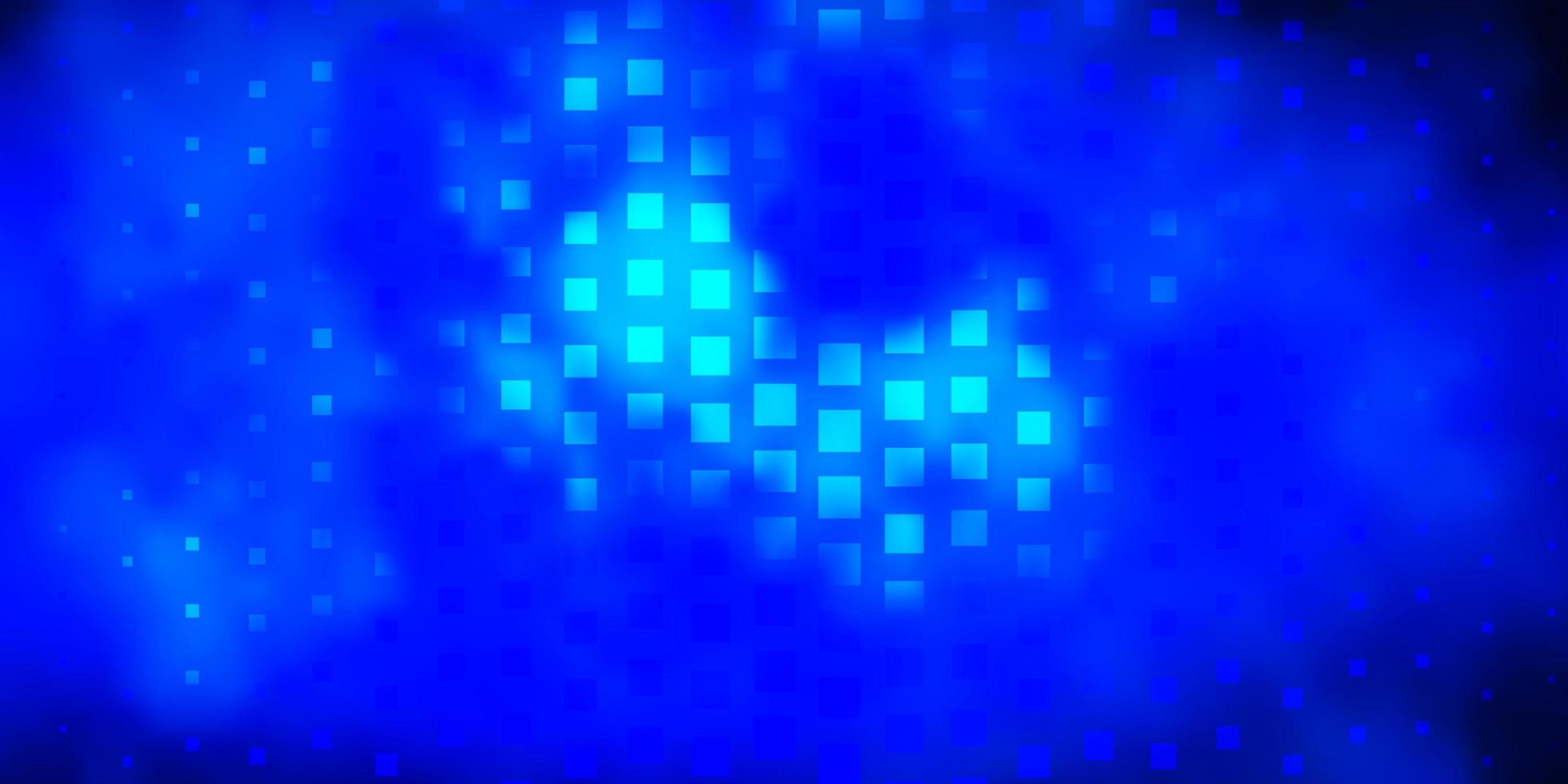 Fondo de vector azul oscuro con rectángulos Ilustración de degradado abstracto con diseño de rectángulos de colores para la promoción de su negocio